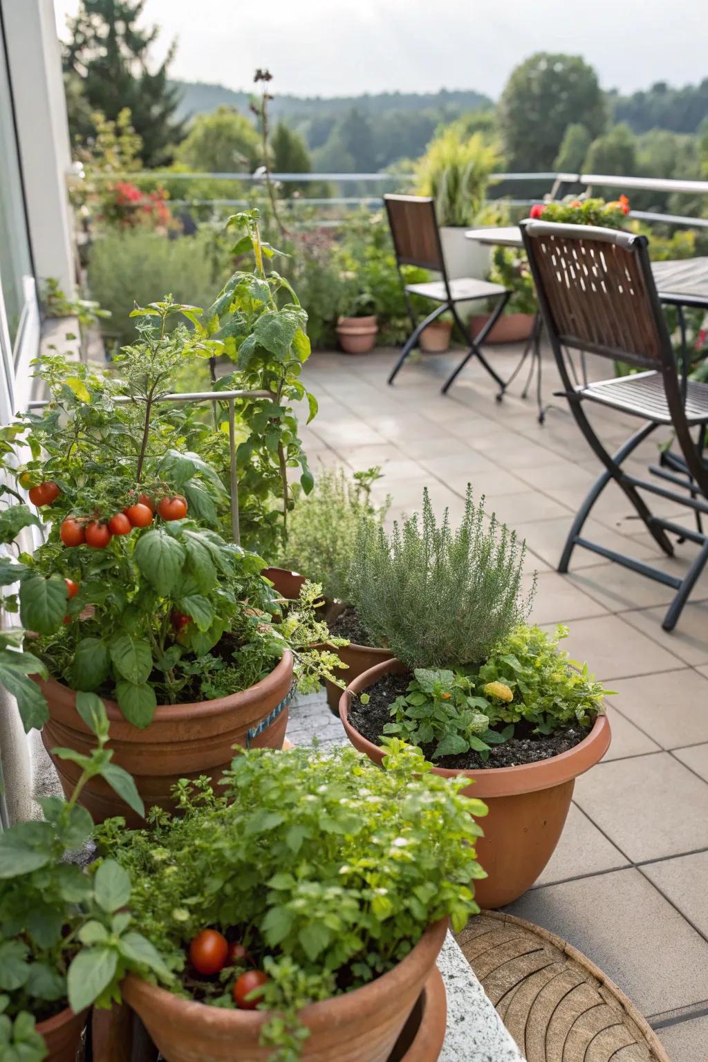 Container gardening provides a versatile and adaptable planting option.