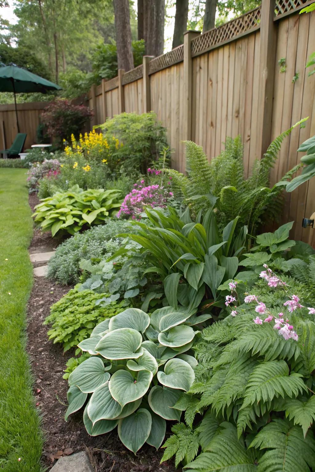 Seasonal companions keep hosta gardens vibrant all year long.