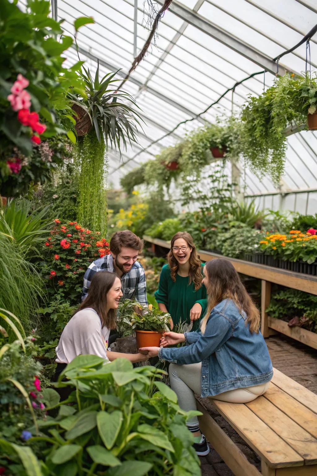 A winter plant swap is a fun way to diversify your plant collection.