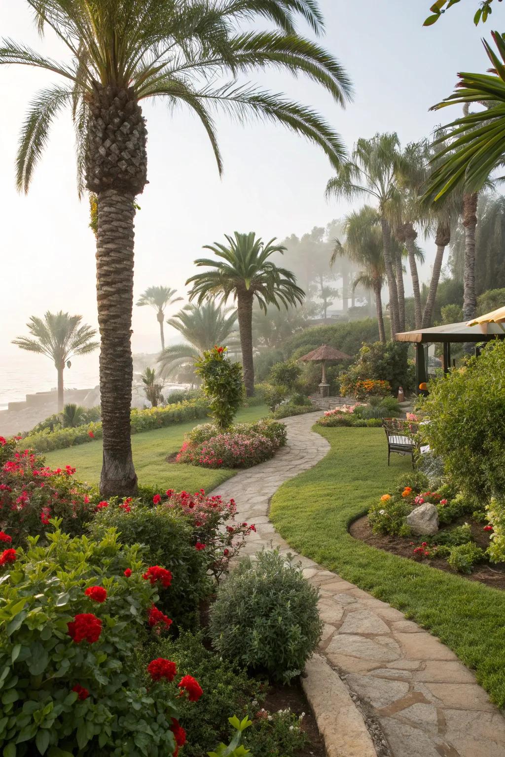 Themed gardens showcase unique personal styles.