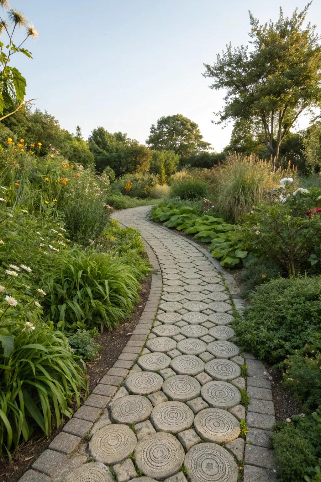 Combine style and sustainability with permeable paving solutions.