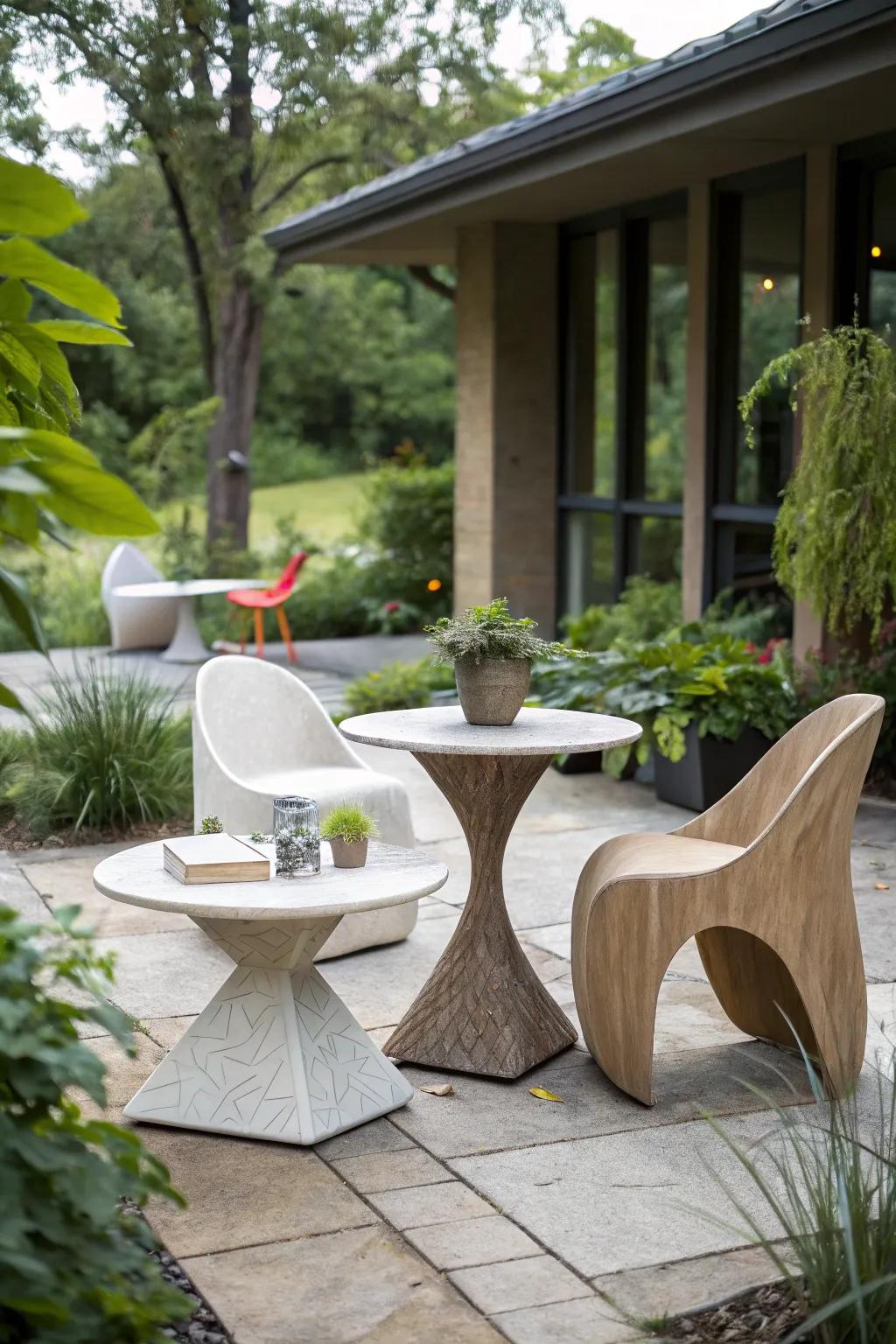 Dare to be different with unique furniture shapes