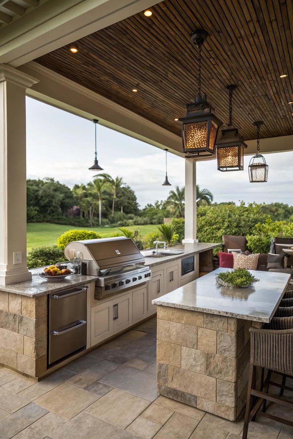 Music and entertainment elevate outdoor gatherings.