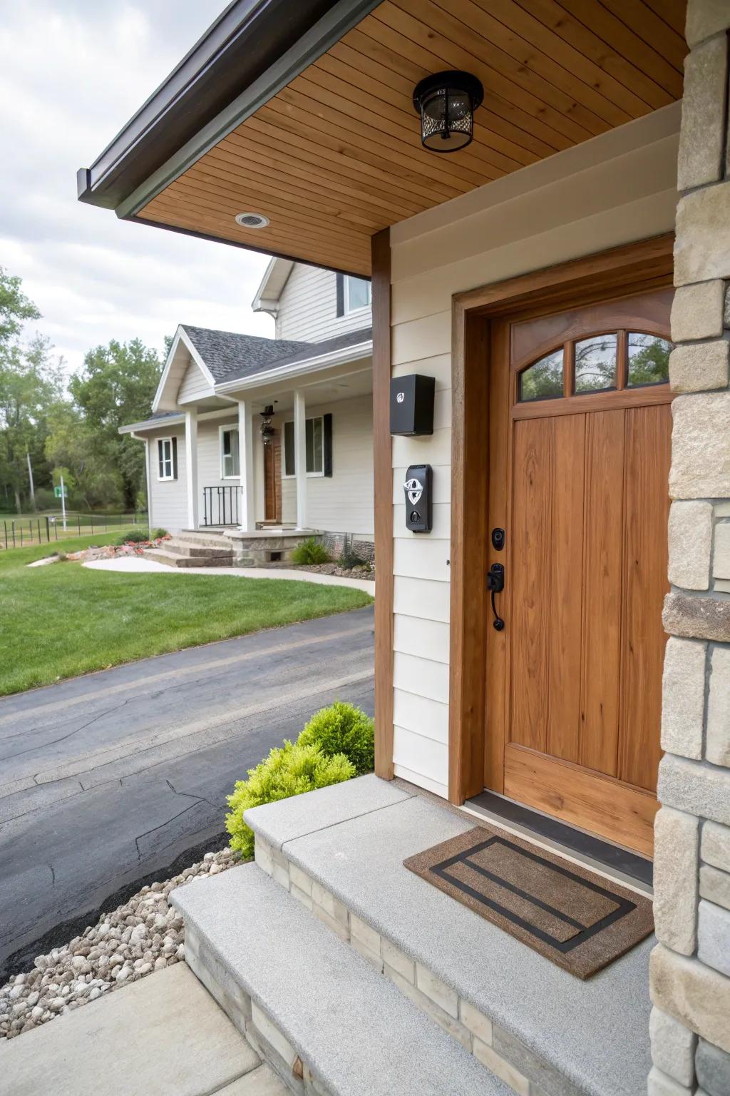 Smart technology for a modern home.