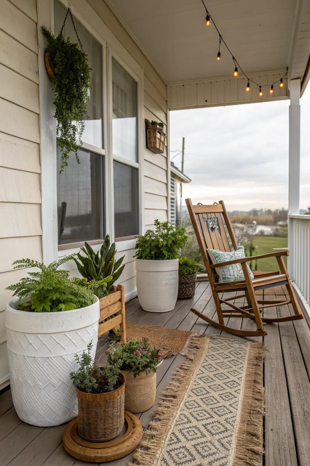 Eco-friendly materials combine style with sustainability.