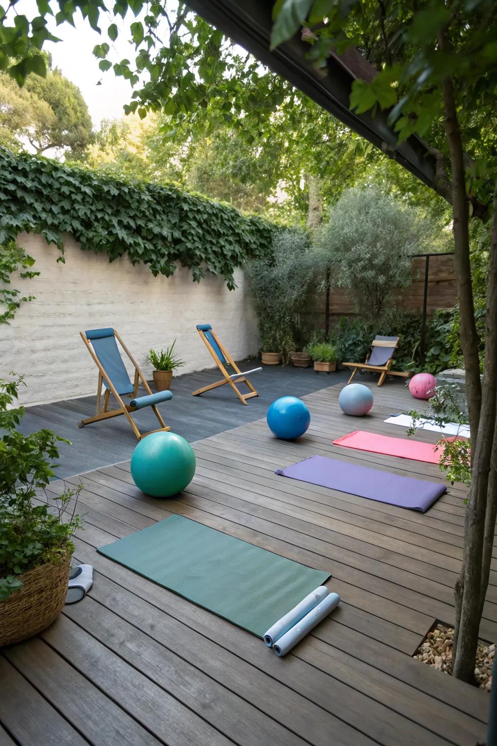 Games and activities make your patio a hub of fun.