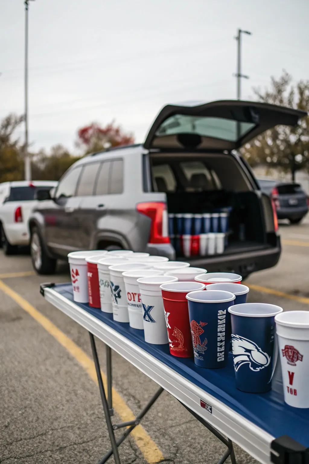 Add a personal touch with custom cups.