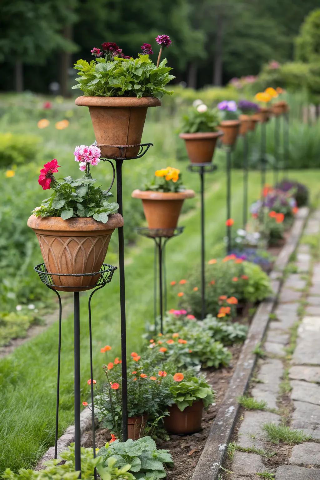 Infuse your garden with charm using whimsical, personalized touches.