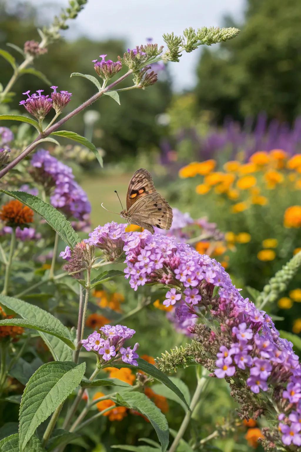 Butterfly-friendly plants bring life to this Texas garden.