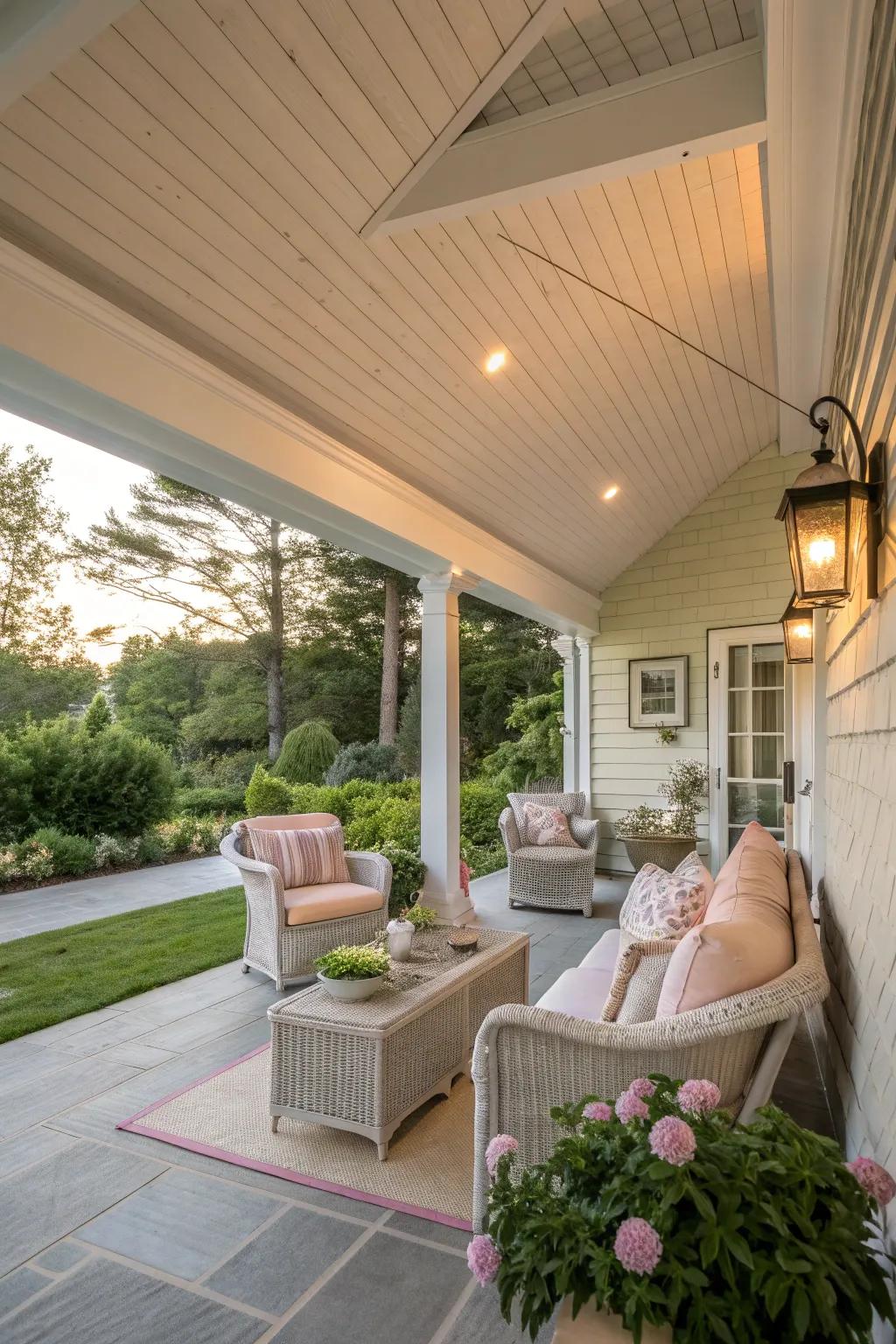 Cottage charm brings a storybook feel to your outdoor space.