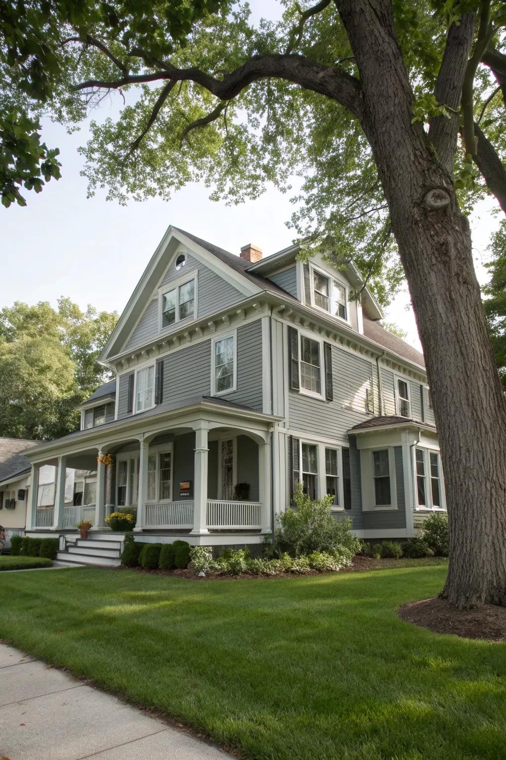 Pewter gray offers a sophisticated, elegant look.