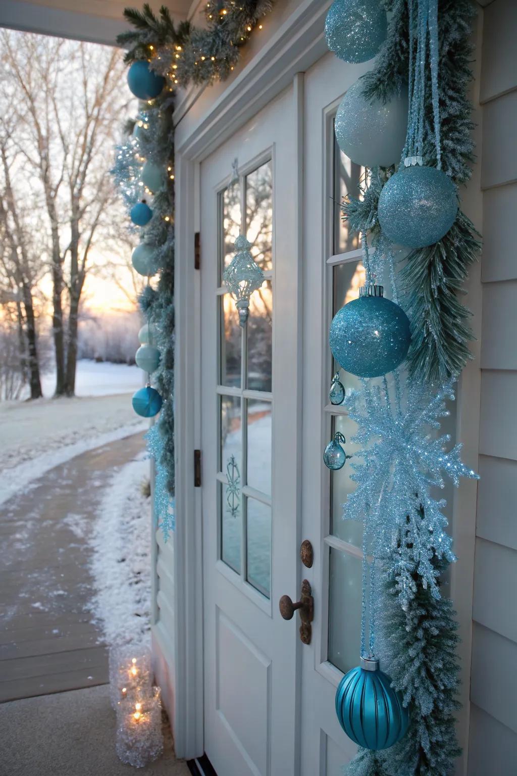 Dive into a frozen fantasy with this enchanting decor.