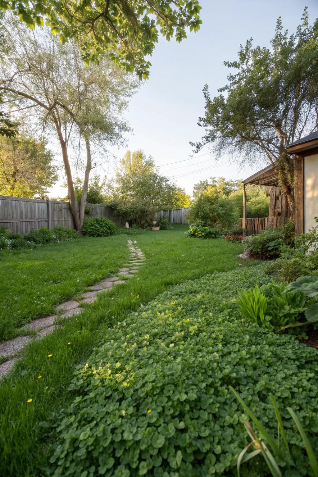 Eco-friendly alternatives offer a fresh take on traditional lawns.