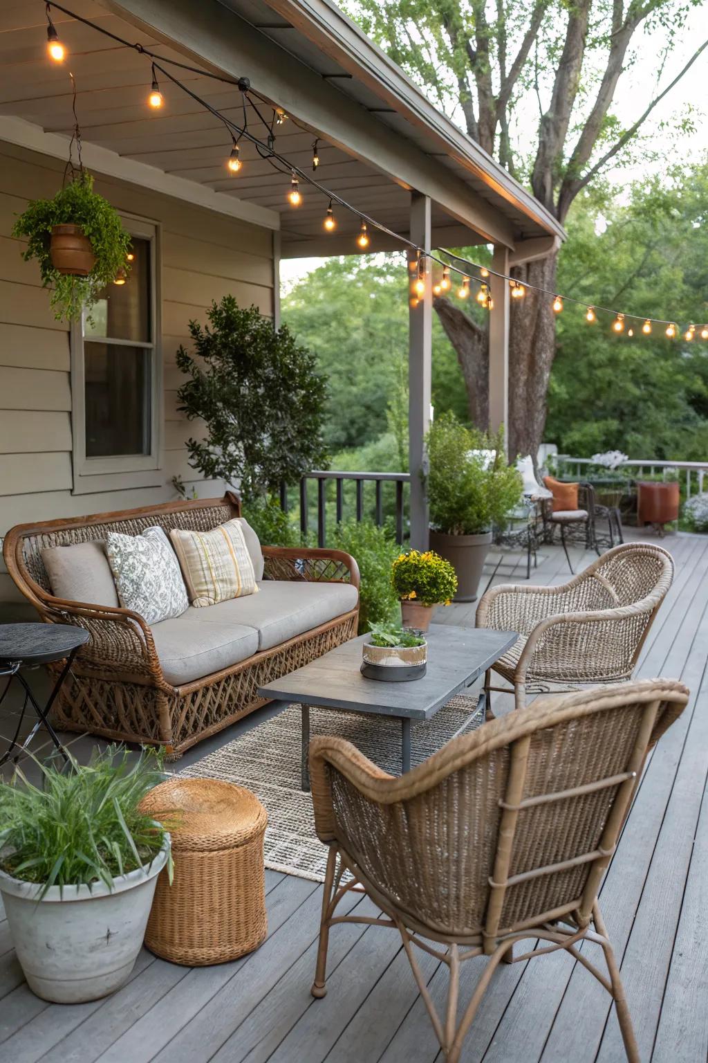Mixing old and new elements adds character and style.