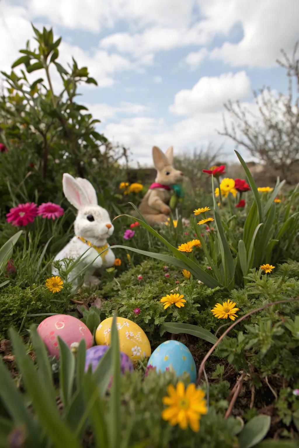 Keep children entertained with hidden surprises throughout the garden.