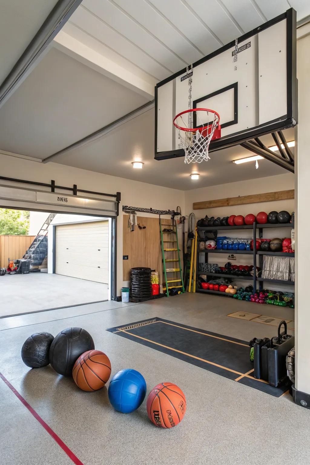 An exciting space for sports and recreation.