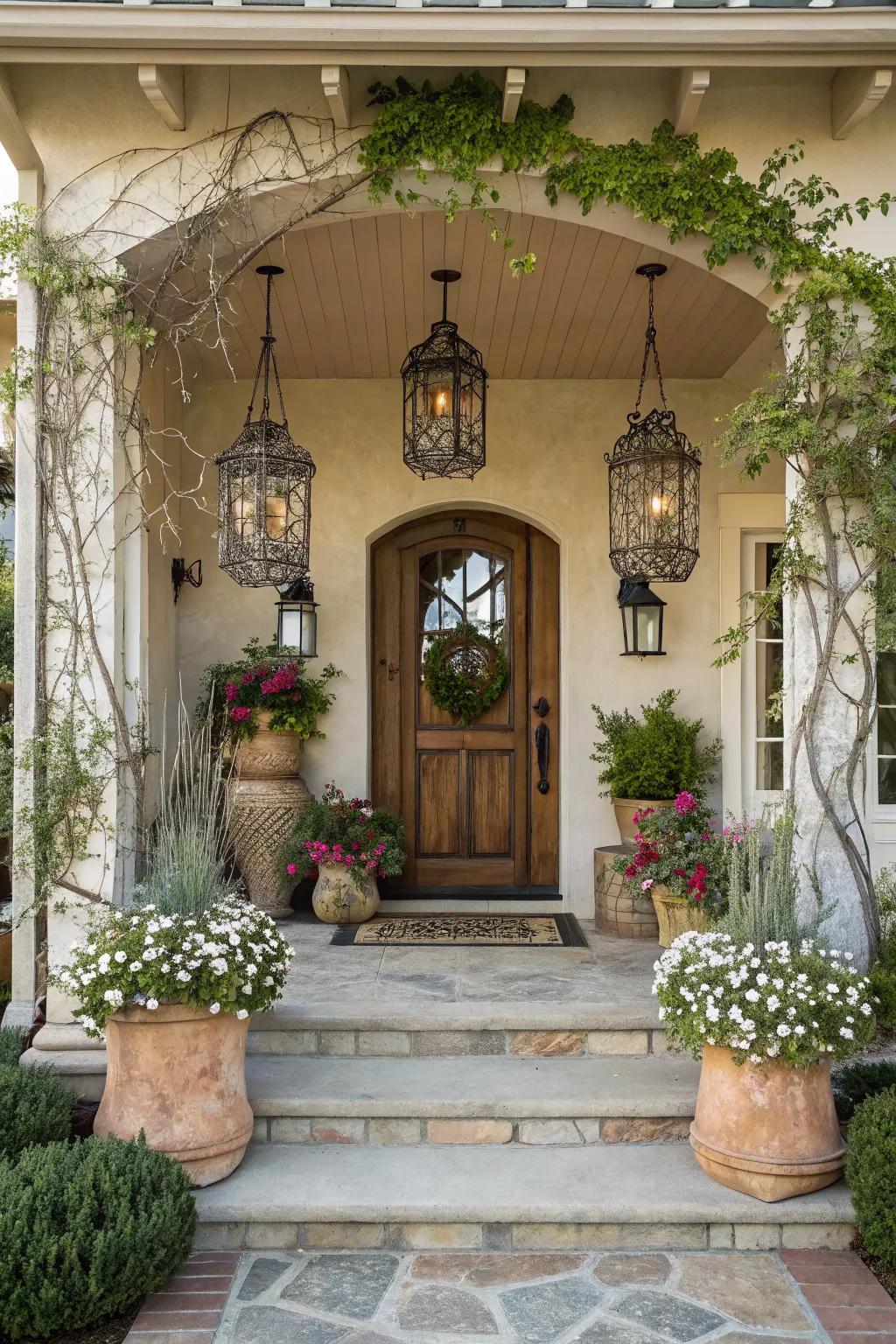 An aesthetic entryway reflects your personal style and welcomes guests warmly.