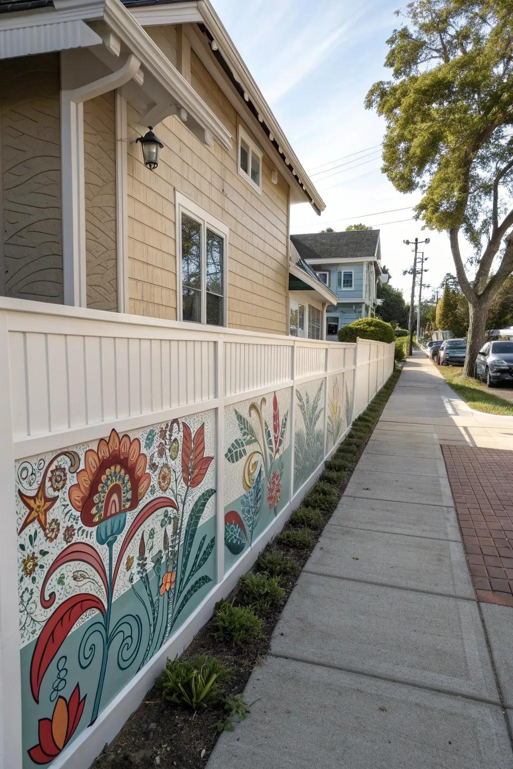 Custom murals offer a unique and artistic touch to your home.