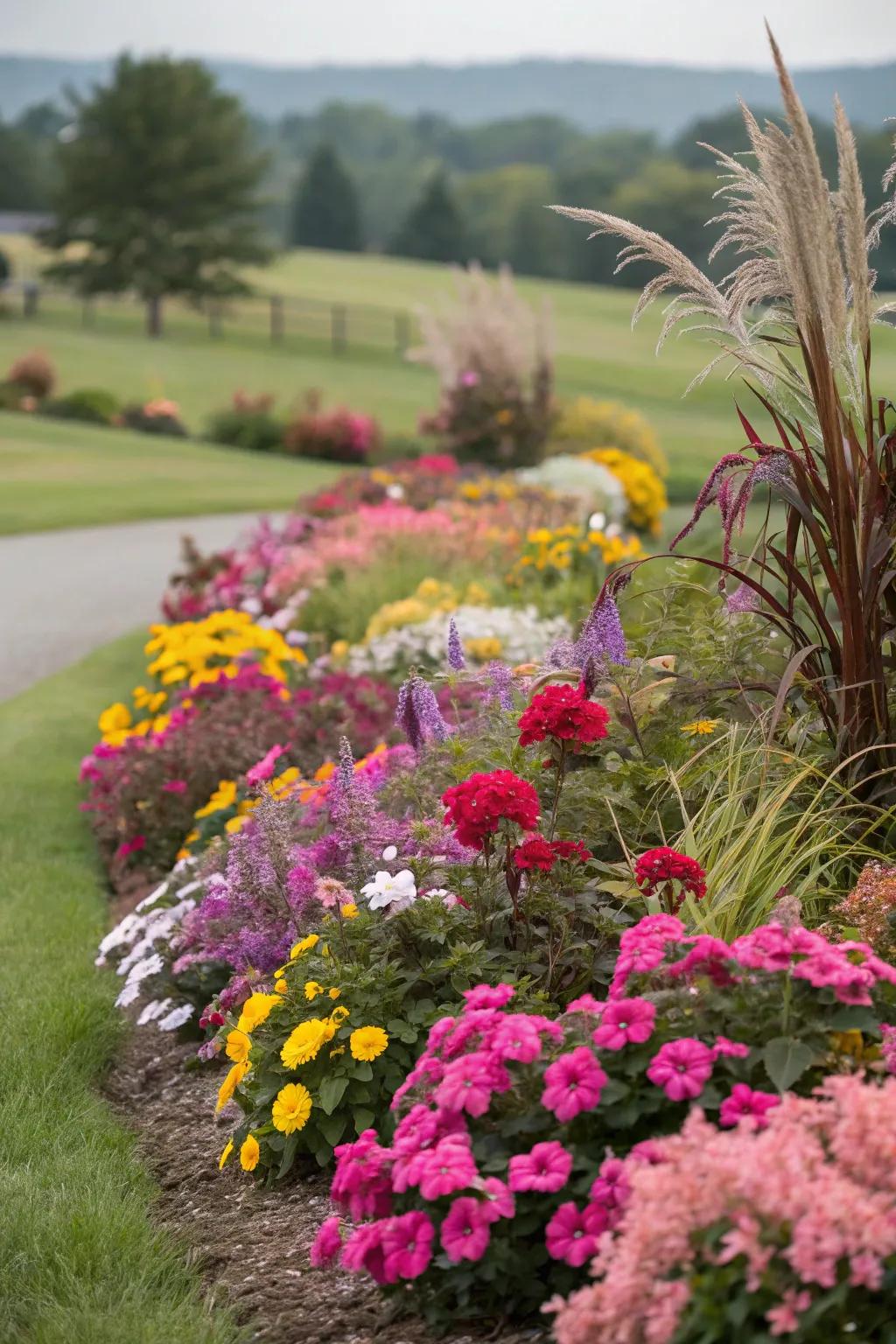 Seasonal accents keep your garden dynamic.