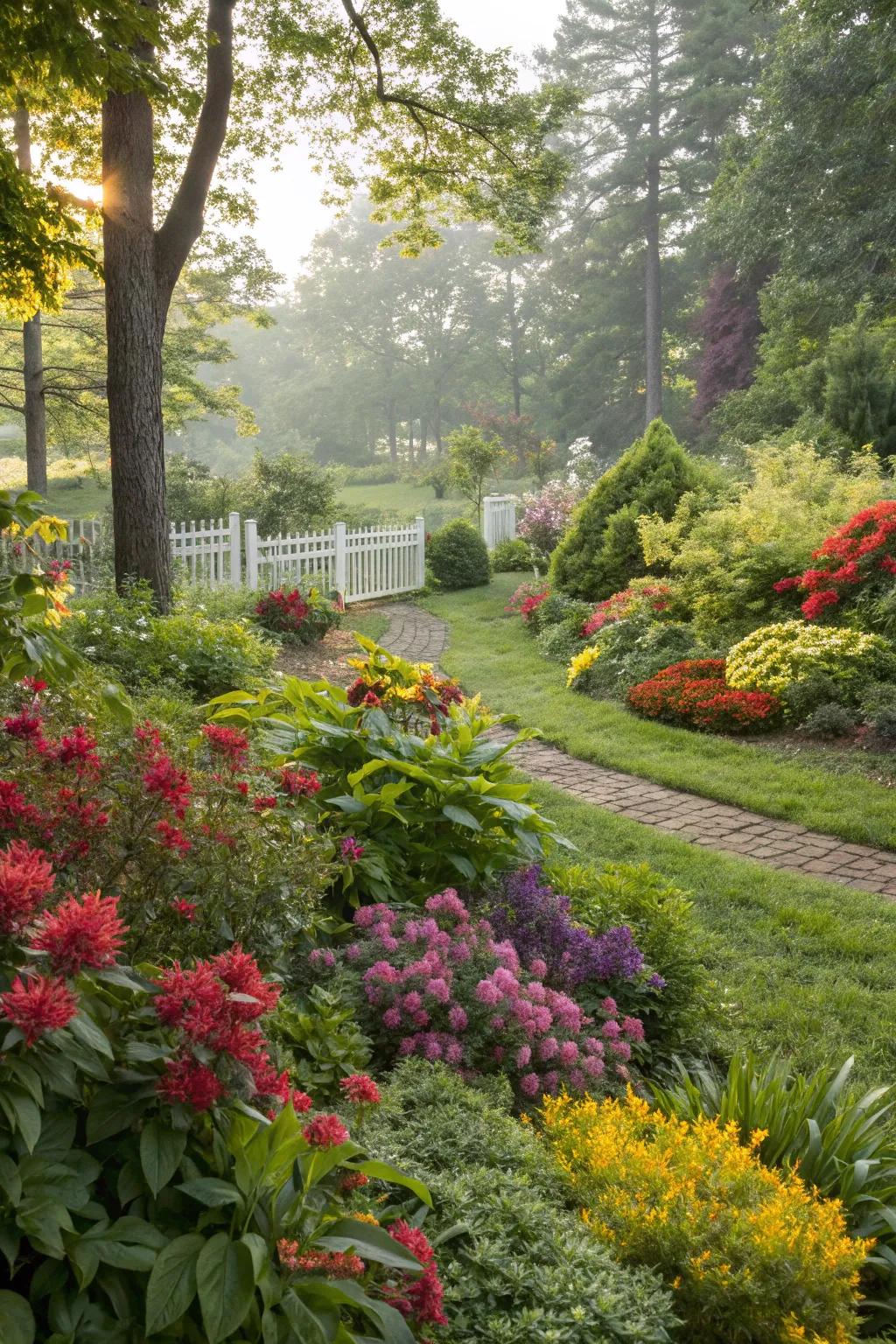Colorful foliage brings unexpected vibrancy to your garden.