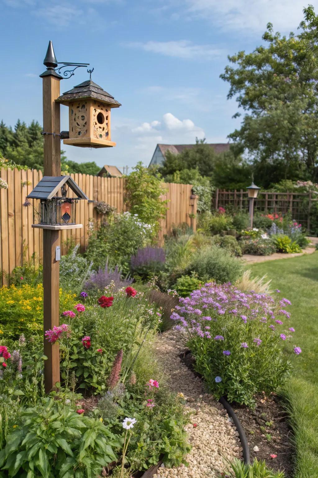 Wildlife-friendly gardens bring life and joy with minimal upkeep.