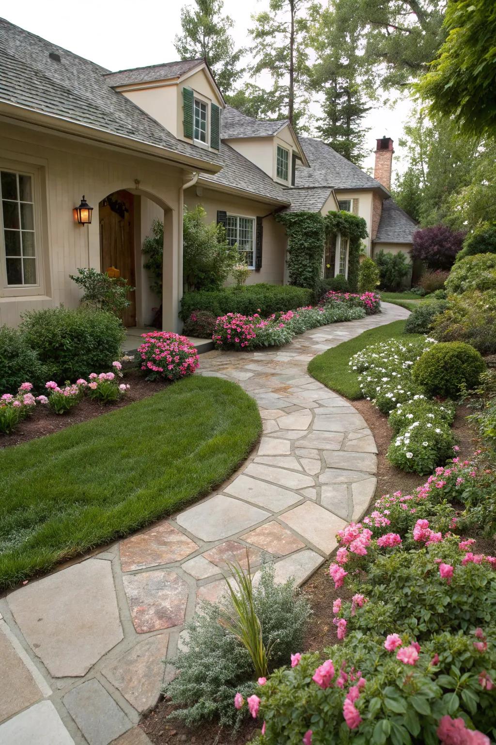 Permeable pathways that merge beauty with functionality.