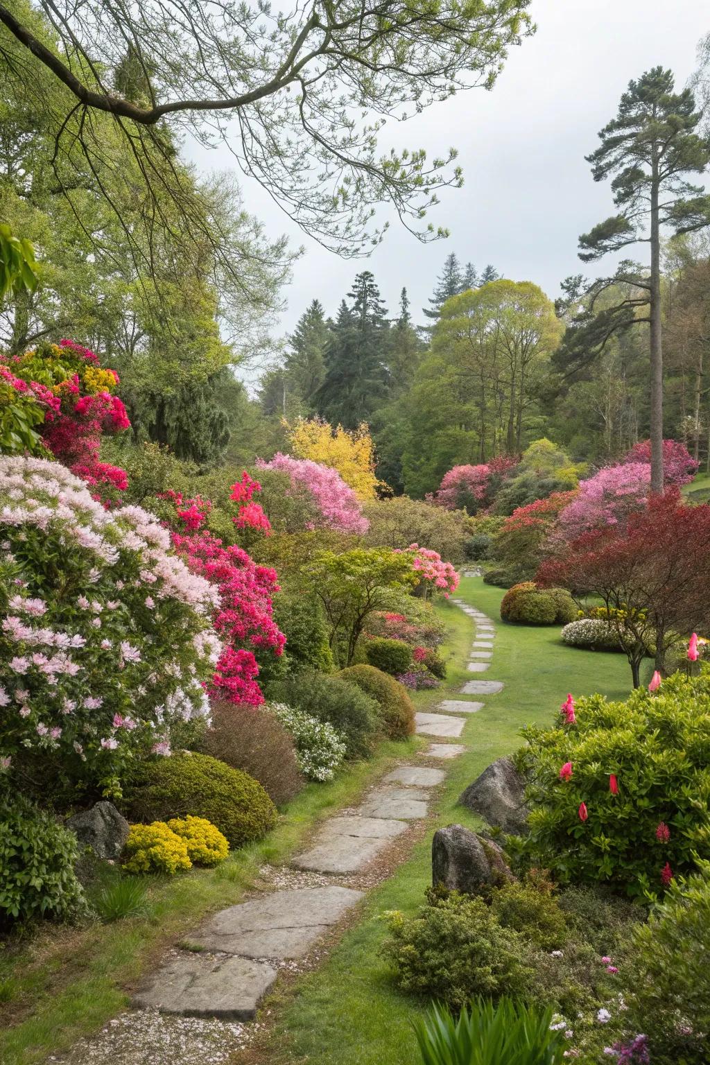 Experience a garden that evolves beautifully with the seasons.