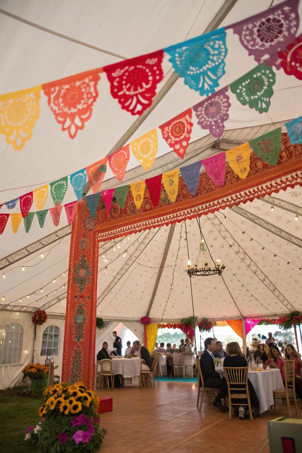 Festive fiesta theme for a lively celebration.