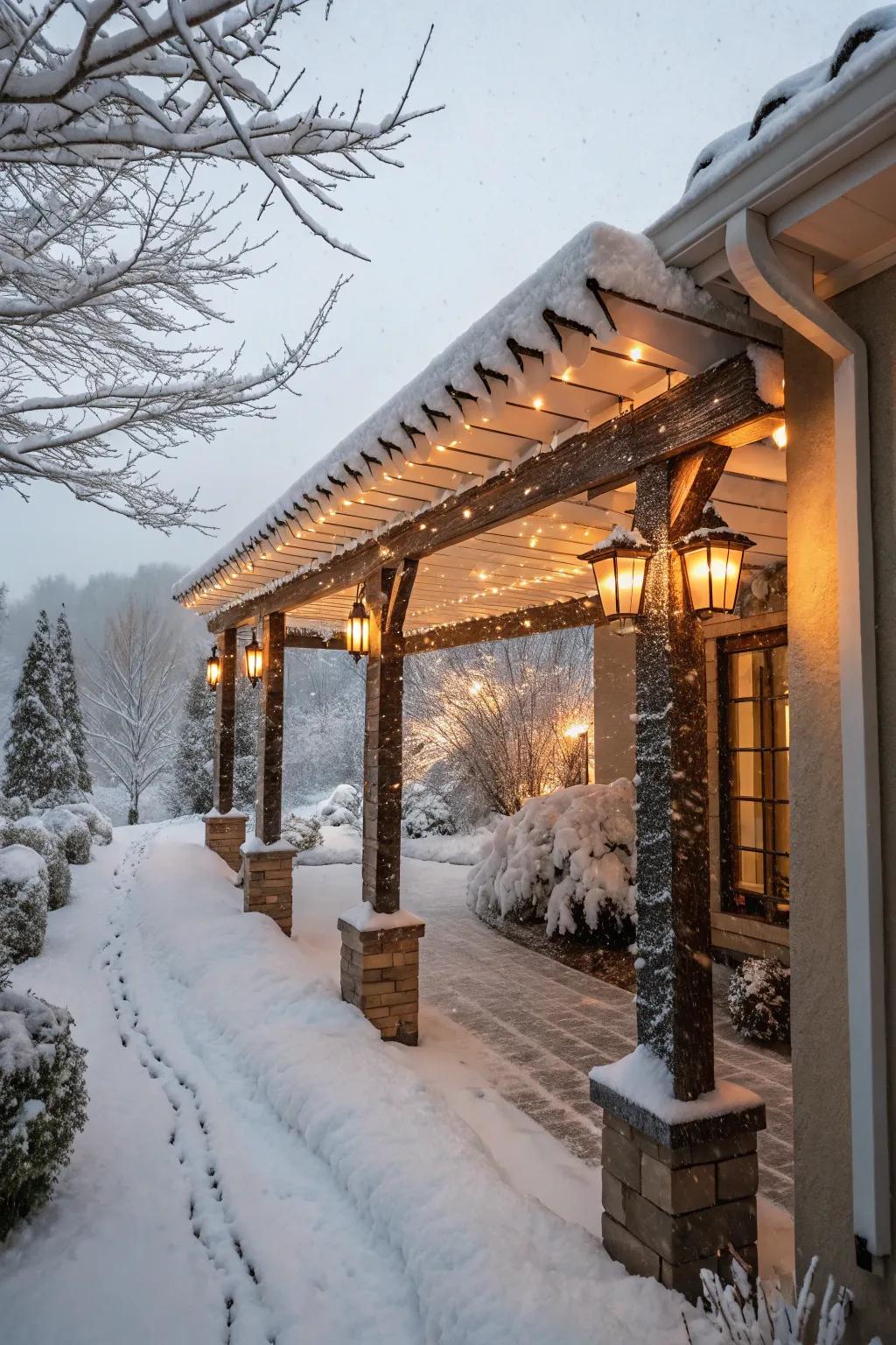 Keep your gutters ice-free with heating systems.
