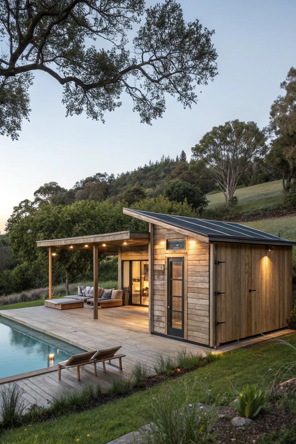 An eco-friendly design that harmonizes with the environment.