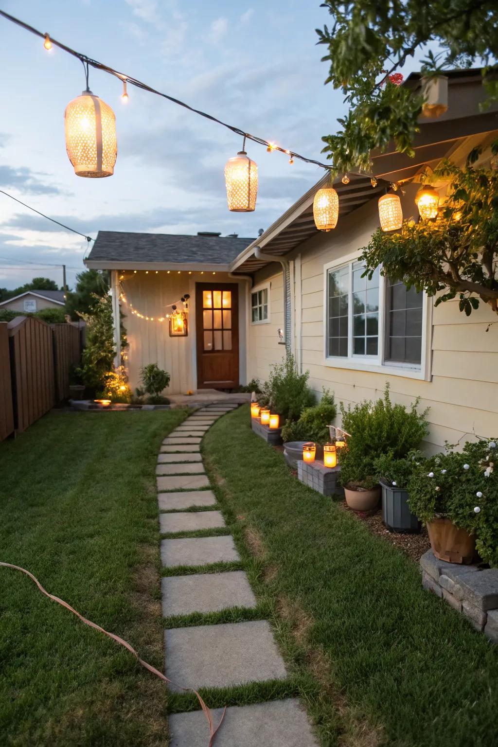 Seasonal decor keeps your yard lively and festive.