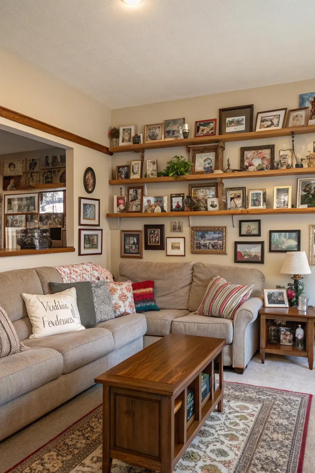 Personal touches make the space feel uniquely yours.