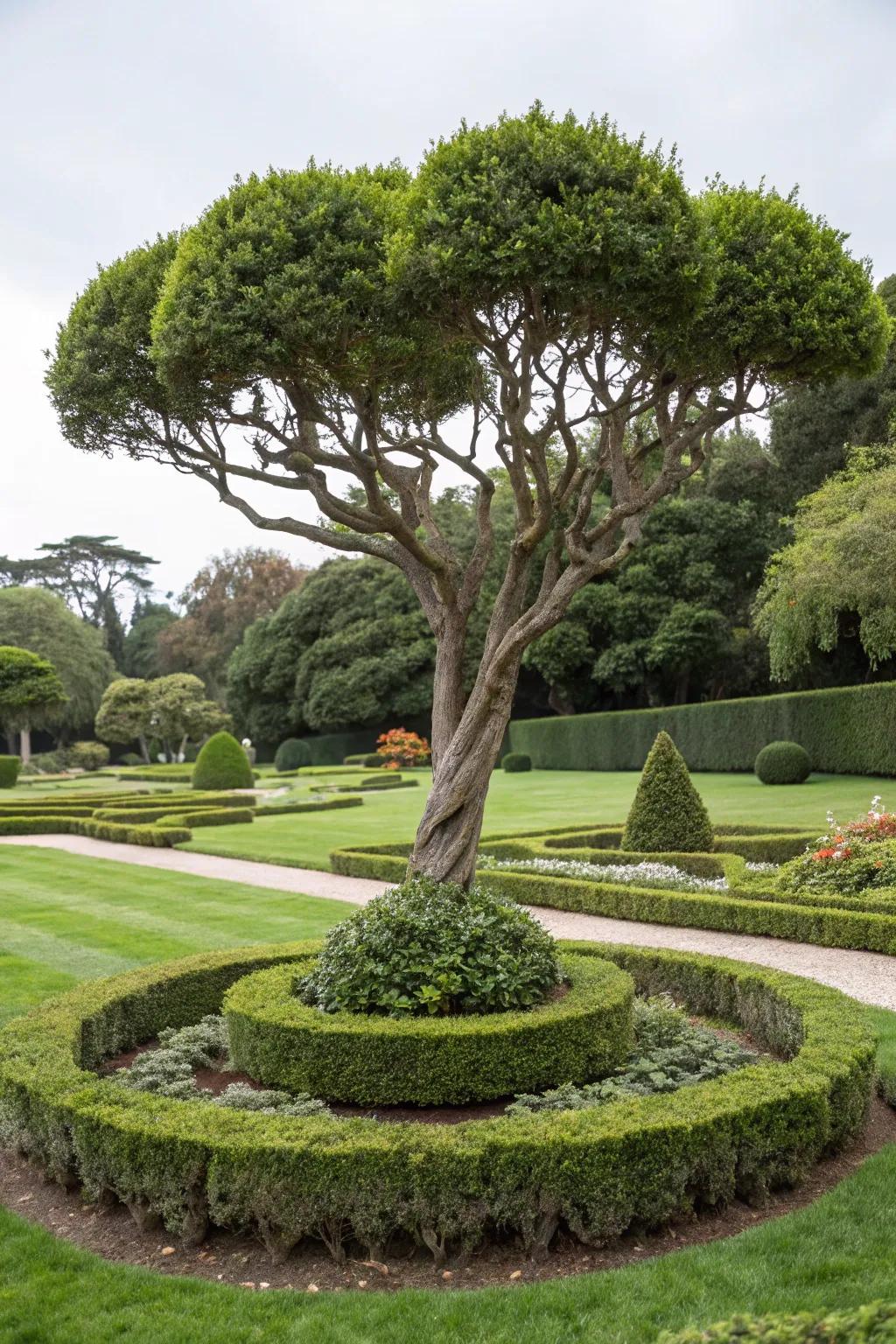Transform trees with artistic pruning into living sculptures.