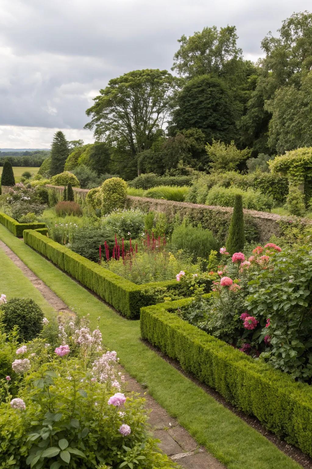 Hand edging provides precise and custom garden borders.