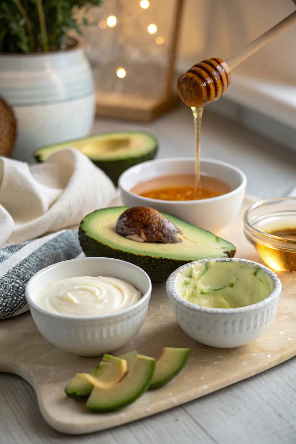 Create a DIY facial station for personalized skincare treatments.