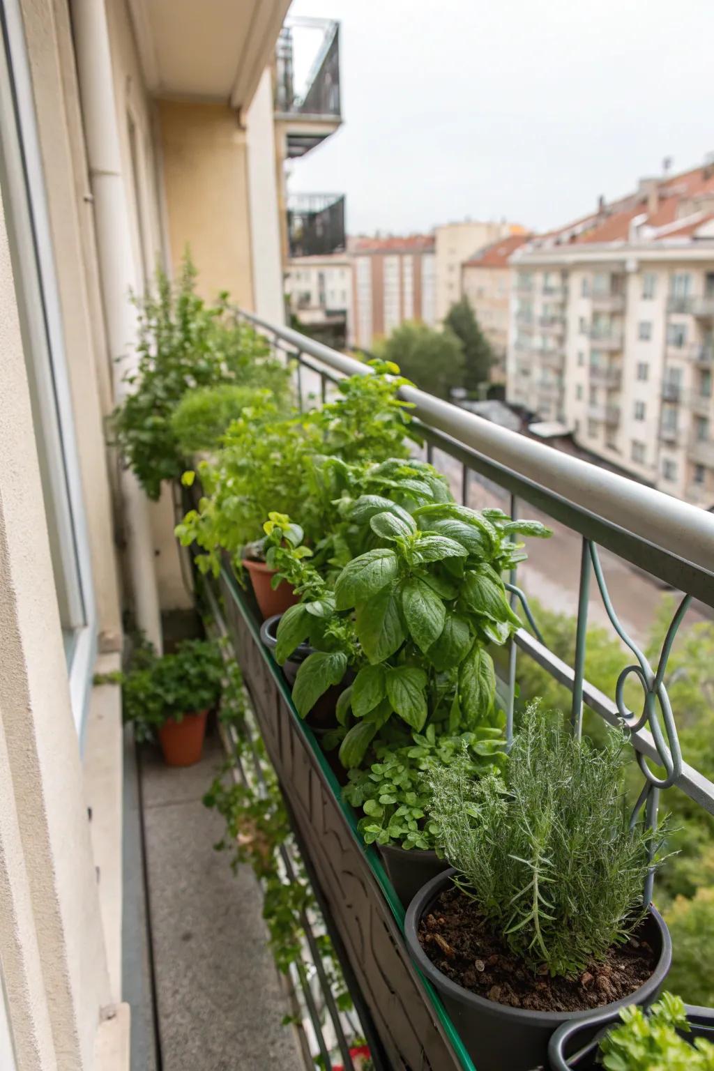 Enhance your culinary escapades with a handy hanging herb garden.