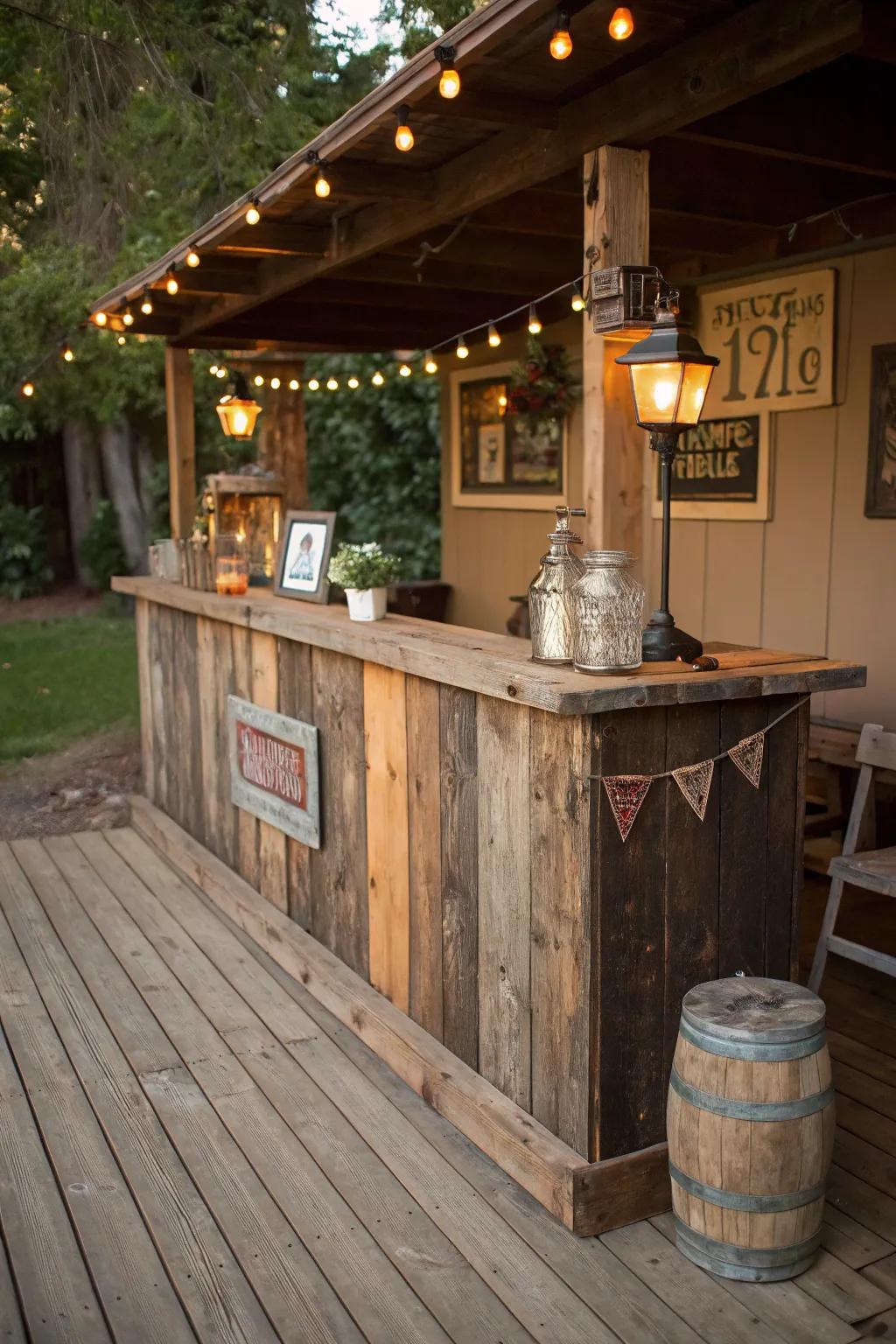 Rustic elegance that invites you to unwind.
