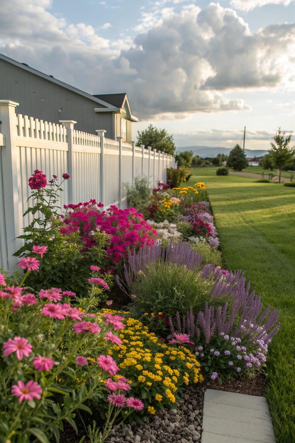 Brighten your garden with a splash of color.