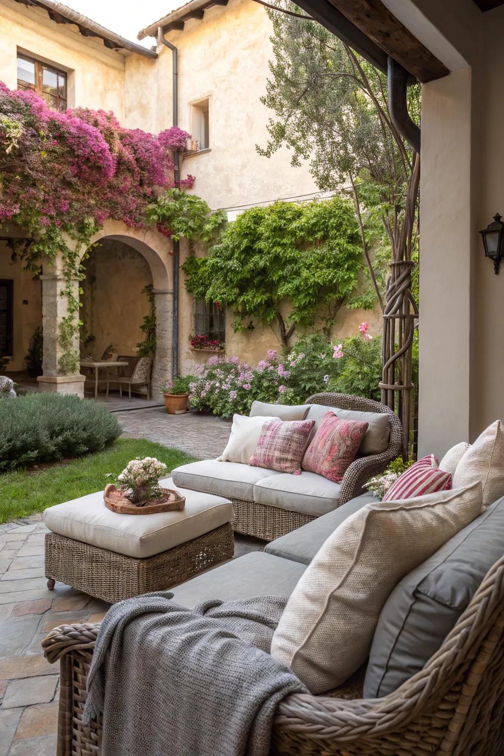 A welcoming seating area perfect for relaxation and conversation.