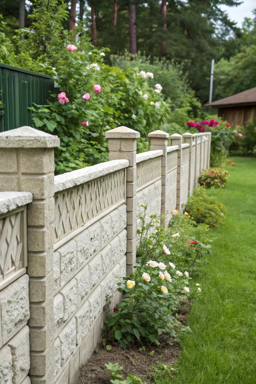 Add texture for a touch of elegance and sophistication.