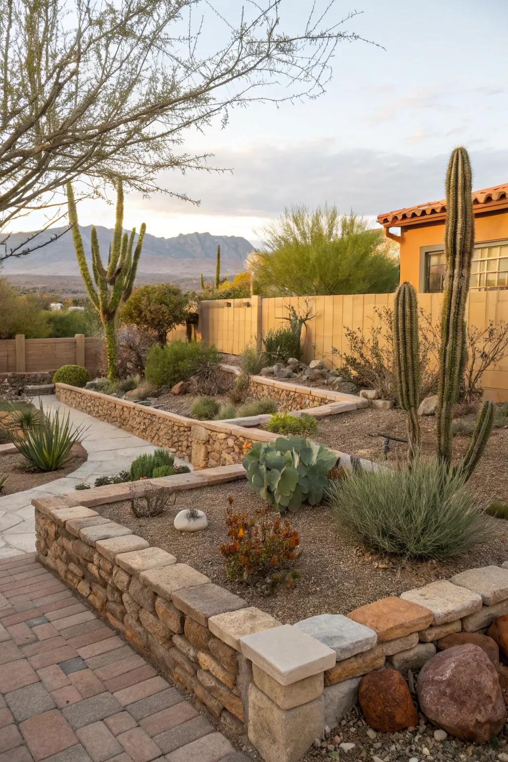 Turn your backyard into a desert oasis.