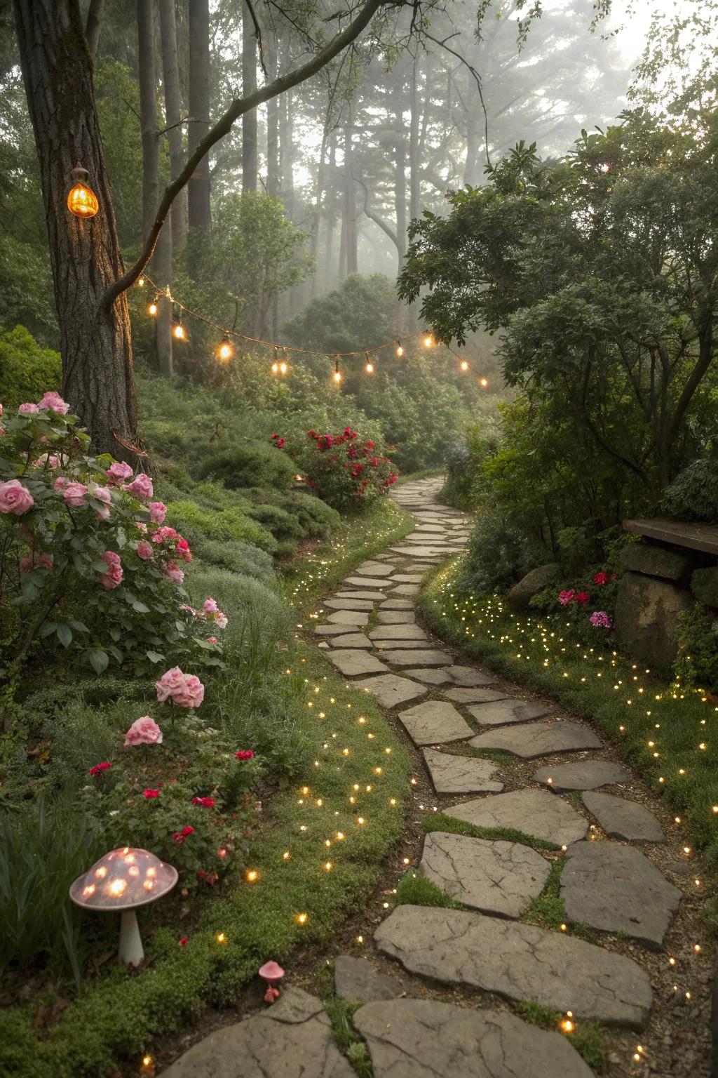 Pathways that lead to adventure and magic.