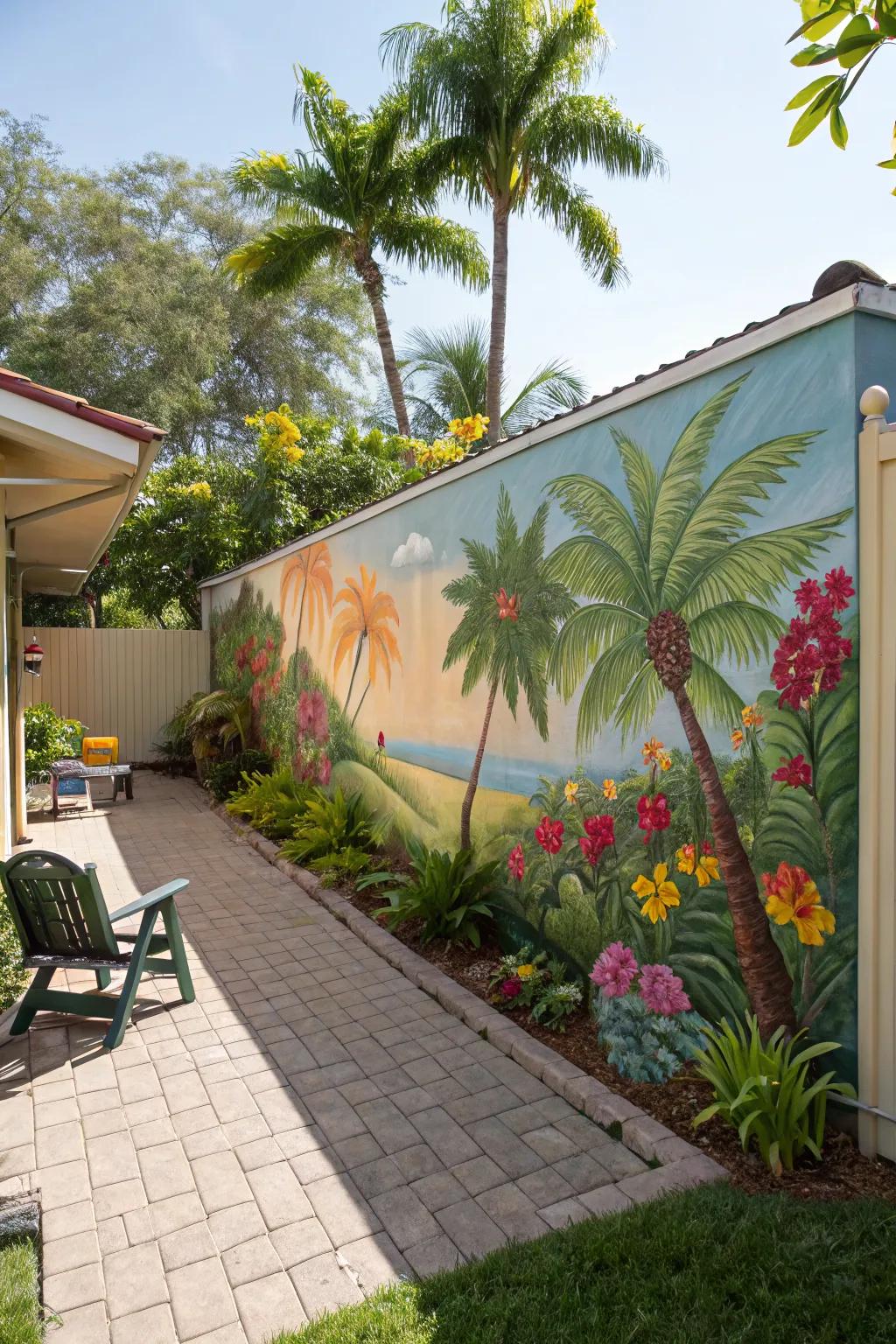 Create a tropical escape right in your backyard.