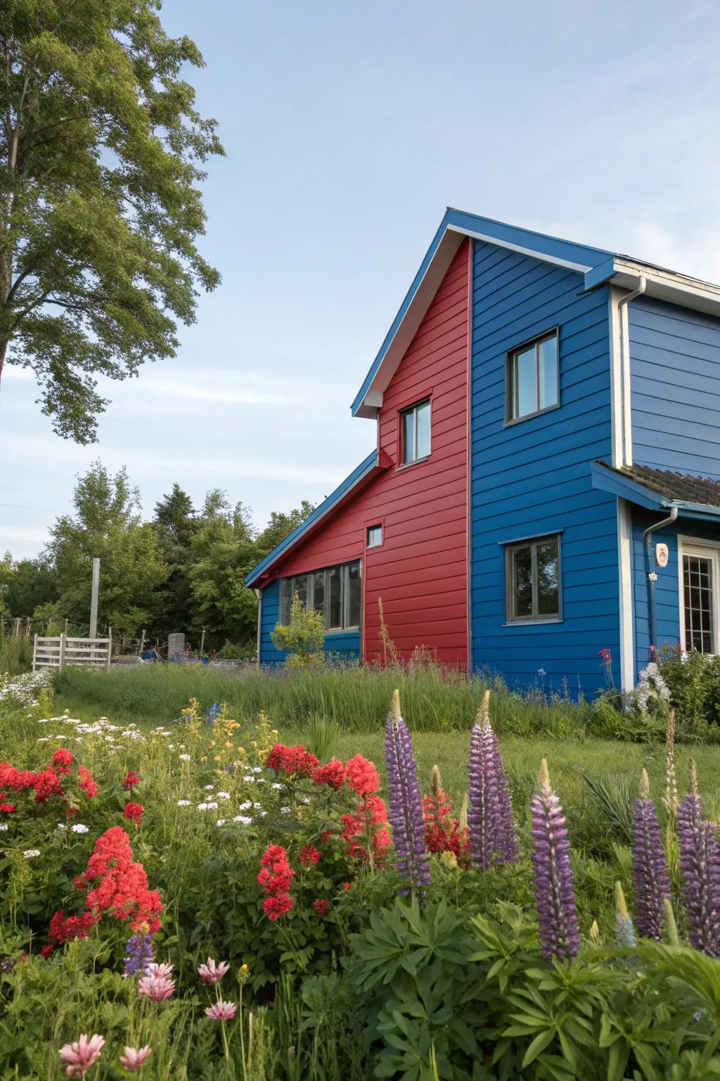 Bold colors can make your home a standout in any neighborhood.
