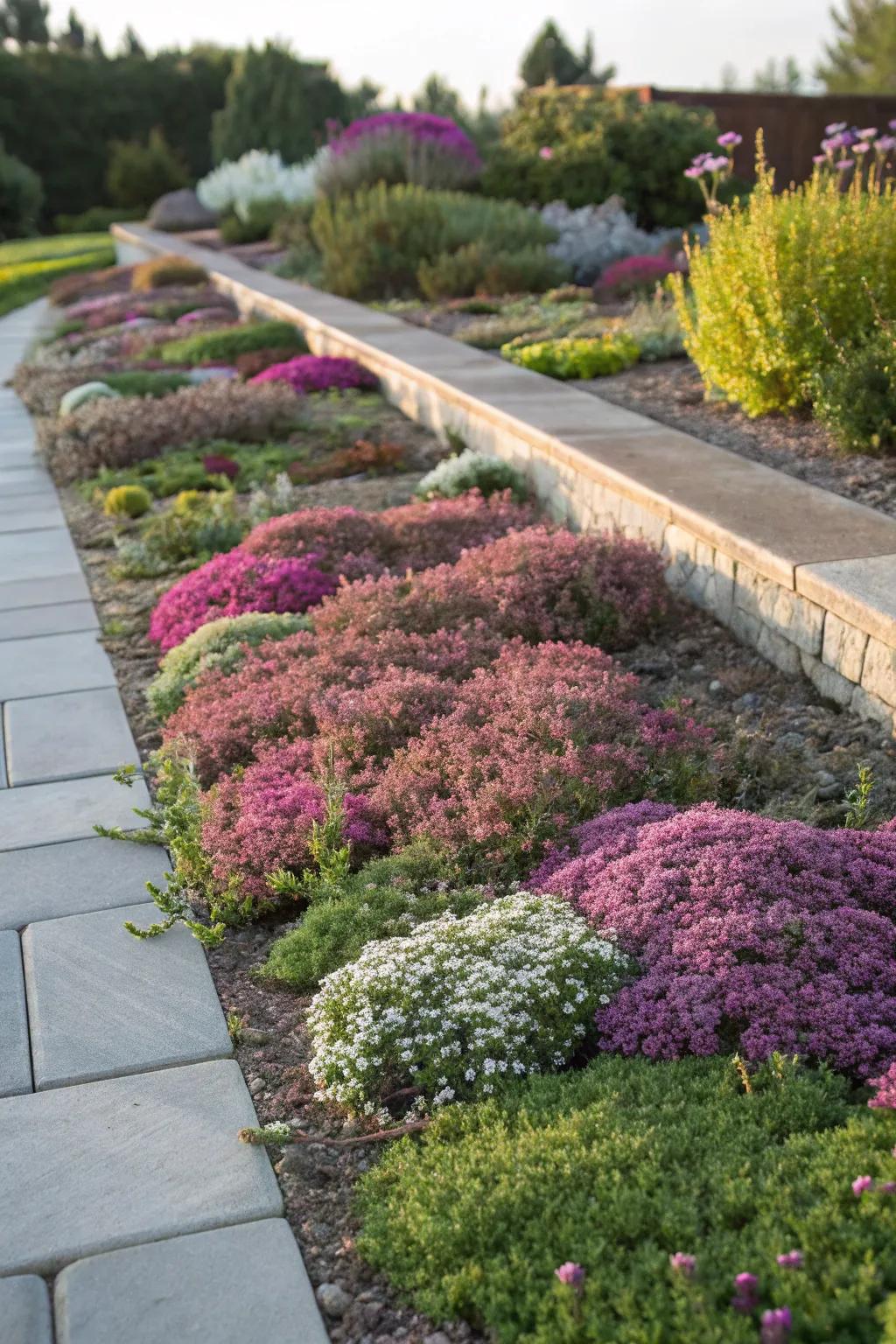 Ground cover plants add vibrant hues and texture to any garden.