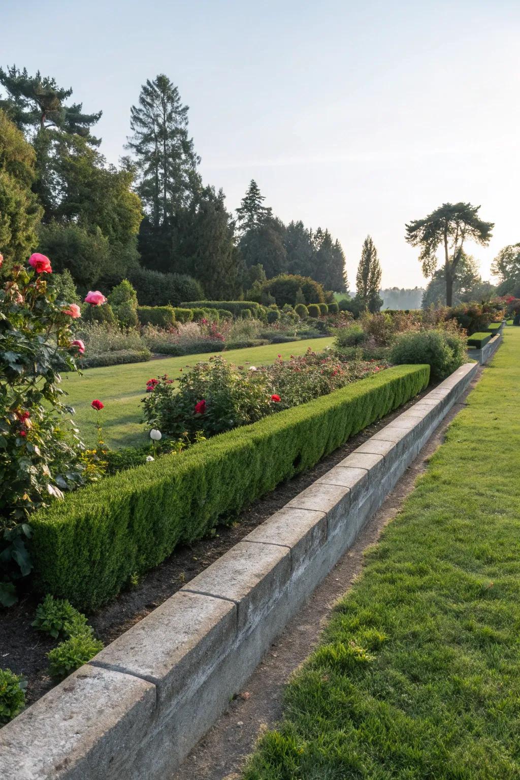 Mow strips for precise and easy lawn maintenance