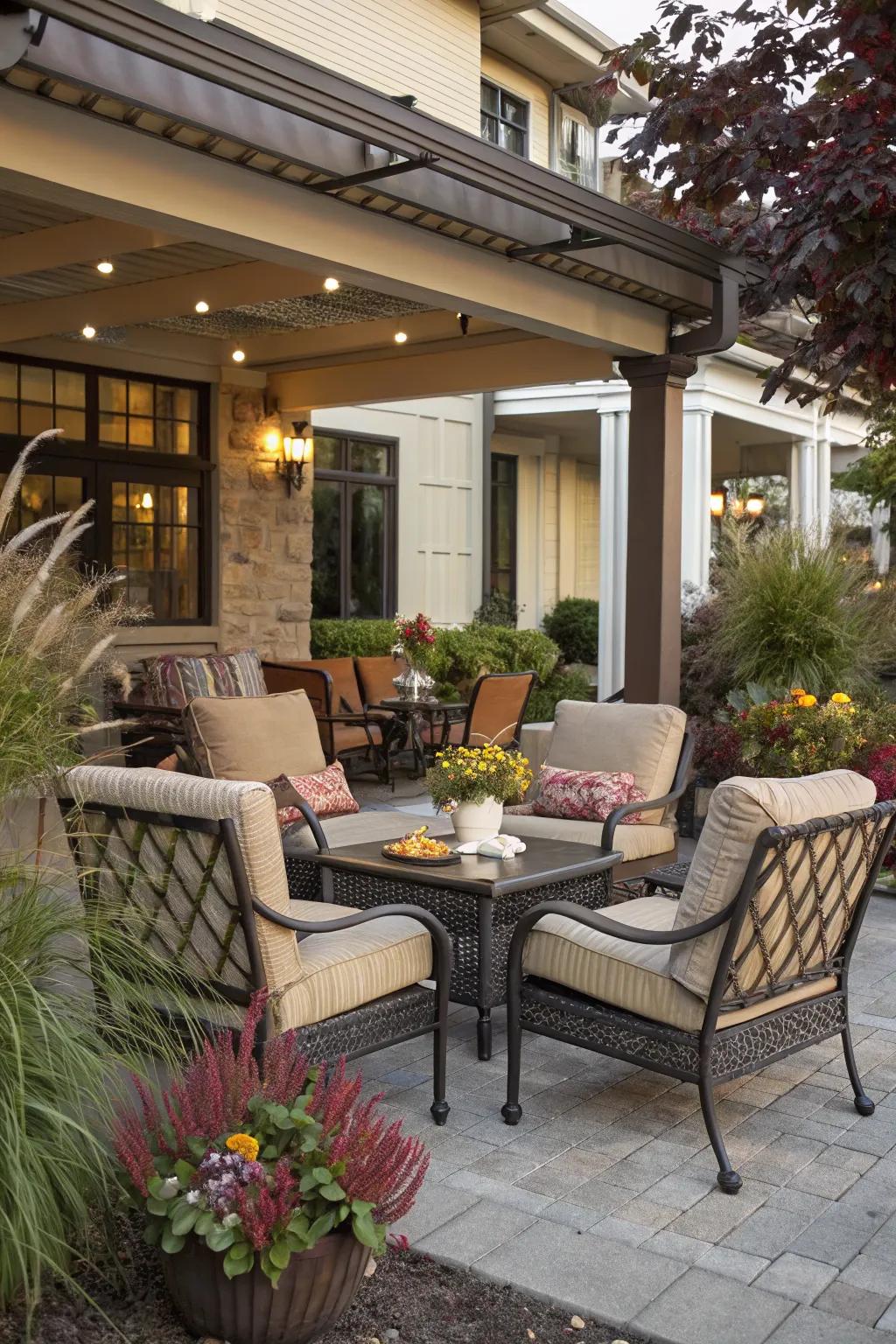 Turn your yard into a welcoming outdoor living room.
