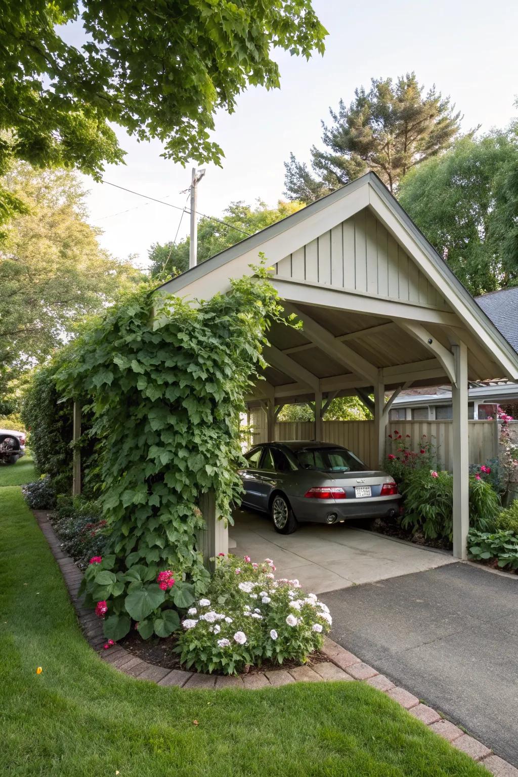 A classic A-frame roof brings both function and style.