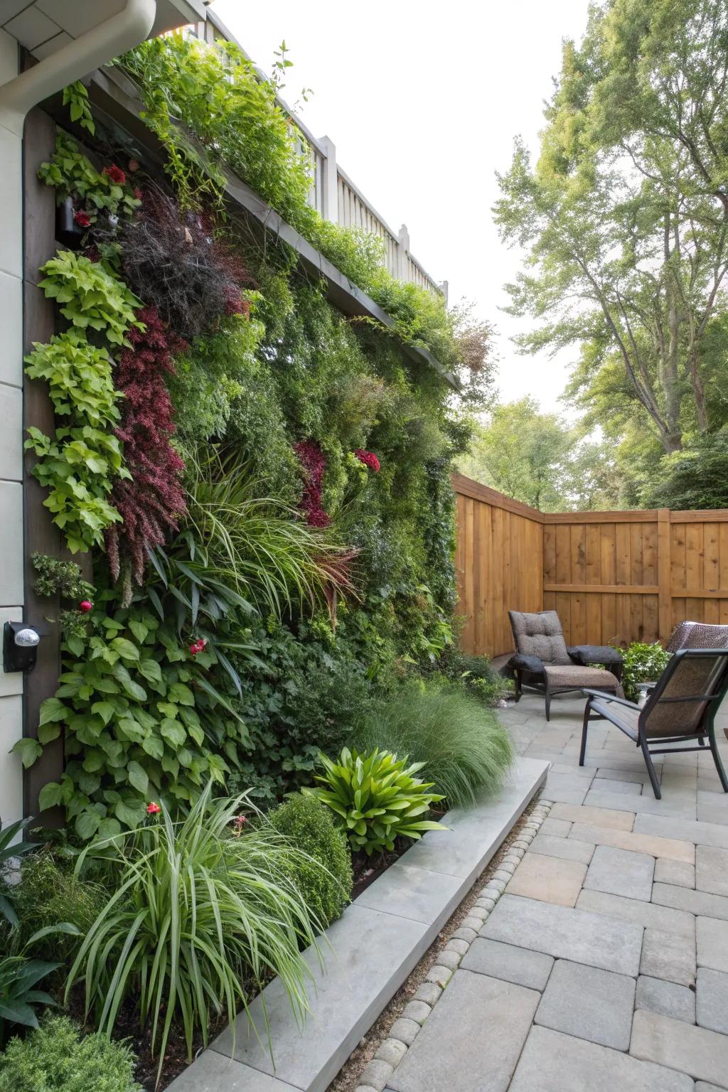 Nature’s own shield: A lush living wall