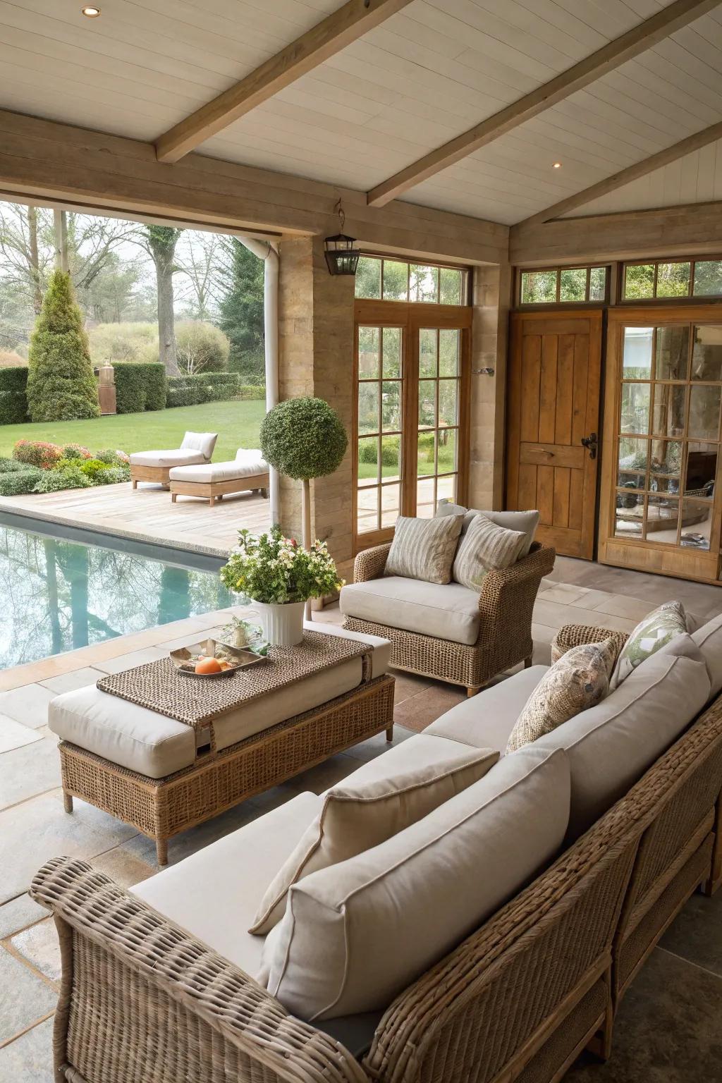 Sink into comfort with plush seating.